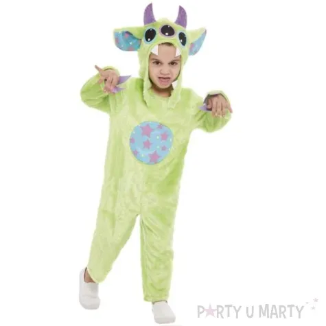 stroj dla dzieci zielony potworek kombinezon smiffys rozm 86 98 cm