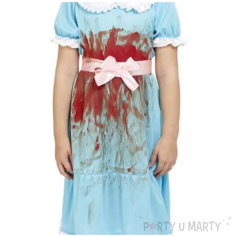 stroj dla dzieci zla blizniaczka lsnienie blekitny smiffys rozm 146 158 cm