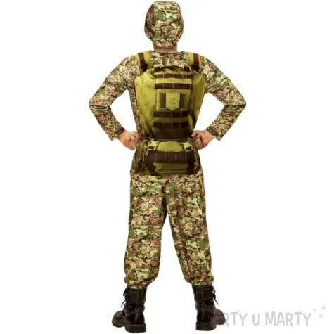 stroj dla dzieci zolnierz mundur widmann 146 158 cm