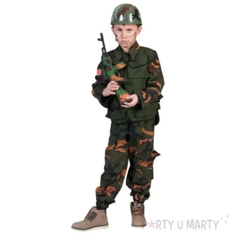 stroj dla dzieci zolnierz sily specjalne funny fashion 116 cm