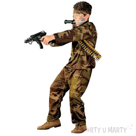 stroj dla dzieci zolnierz sily specjalne widmann 122 134 cm