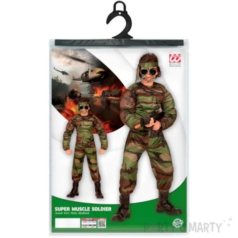 stroj dla dzieci zolnierz umiesniony moro widmann 146 158 cm