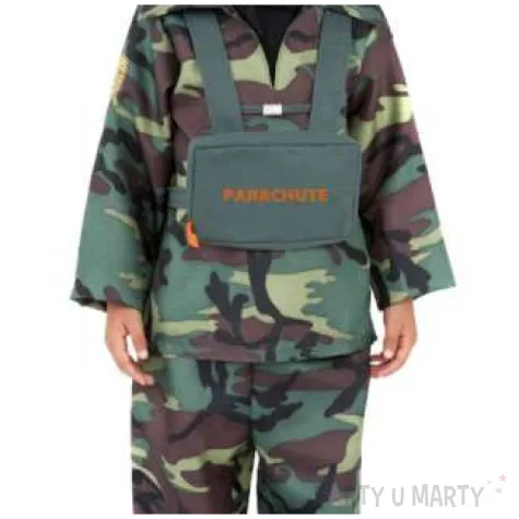 stroj dla dzieci zolnierz w moro smiffys rozm 146 158 cm