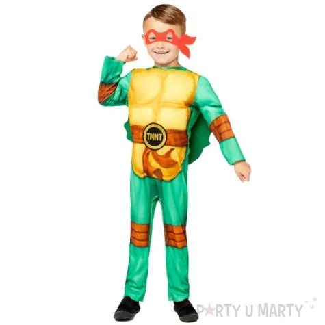 stroj dla dzieci zolw ninja boy amscan 128 140 cm