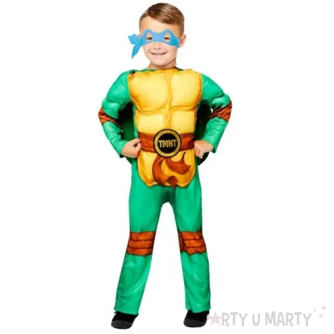 stroj dla dzieci zolw ninja boy deluxe amscan 128 140 cm