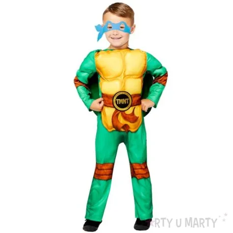 stroj dla dzieci zolw ninja boy deluxe amscan 98 104 cm