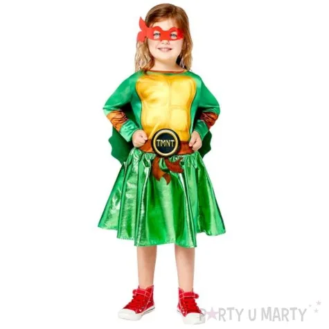 stroj dla dzieci zolw ninja girl amscan 140 152 cm