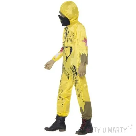 stroj dla dzieci zombie radioaktywny zolty smiffys rozm 146 158 cm