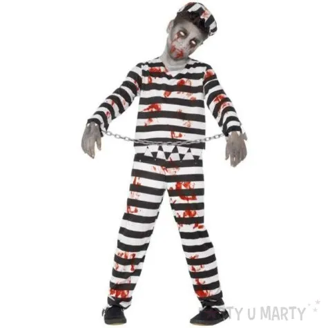 stroj dla dzieci zombie wiezien smiffys 146 158 cm