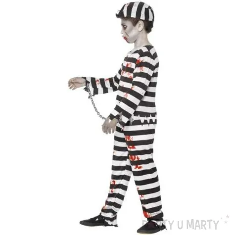 stroj dla dzieci zombie wiezien smiffys 146 158 cm