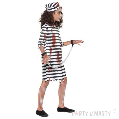 stroj dla dzieci zombie wiezniarka smiffys 130 140 cm