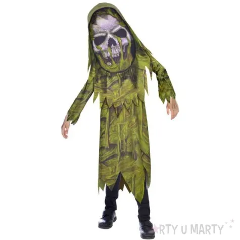 stroj dla dzieci zombie z wielka glowa amscan 116 128 cm