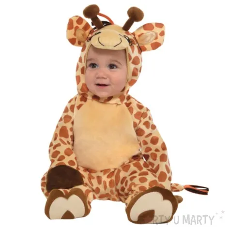 stroj dla dzieci zyrafa kombinezon amscan rozm 92 98 cm