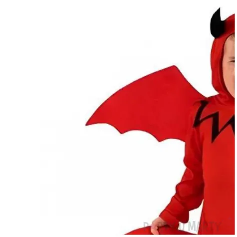 stroj dla dziecka diabel ze skrzydlami partydeco 116 128