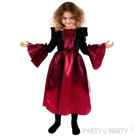 stroj dla dziecka gotycka wampirzyca partydeco 116 128