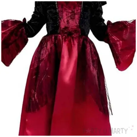 stroj dla dziecka gotycka wampirzyca partydeco 116 128