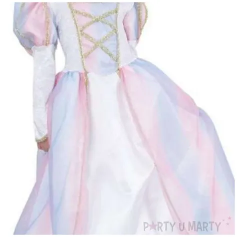 stroj dla dziecka ksiezniczka sukienka z kolnierzem godan 130 140