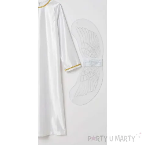 stroj dla dziecka na jaselka karnawal swieta aniol sukienka i skrzydla przedstawienie 110 115