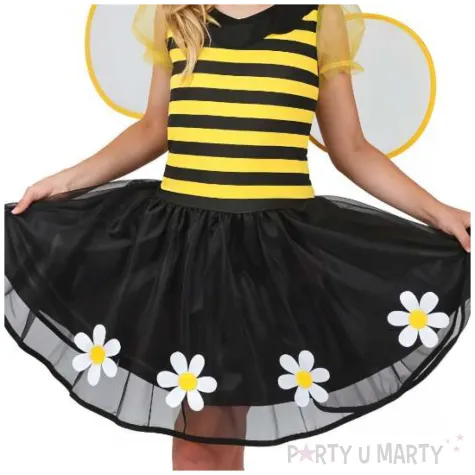 stroj dla dziewczynki pszczolka ze skrzydlami godan rozm 130 140 cm