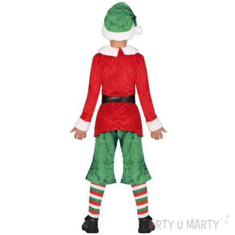 stroj dzieciecy na boze narodzenie elf zestaw dla chlopca rozm 98 104