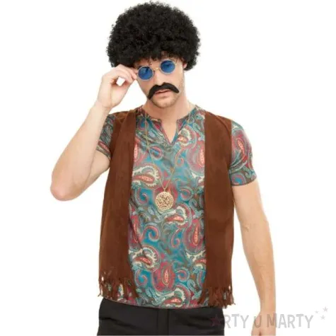 stroj hipis bujna czupryna czarny smiffys