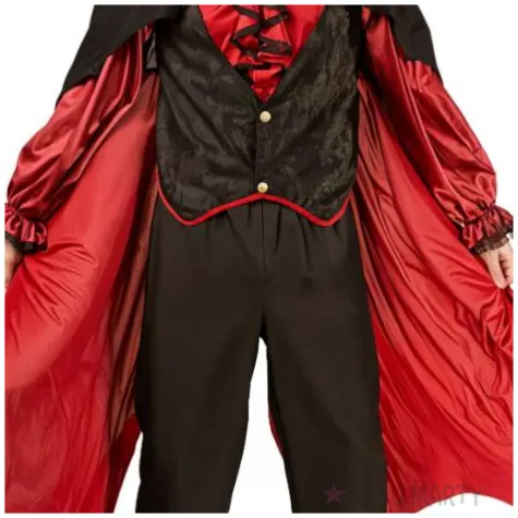 stroj meski na halloween i karnawal cosplay wampir z peleryna rozm m