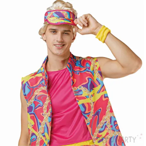 stroj meski na karnawal retro rolkarz lata 80 zestaw rozm m