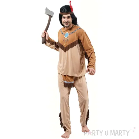 stroj meski na karnawal western indianin apacz dziki zachod rozm xl