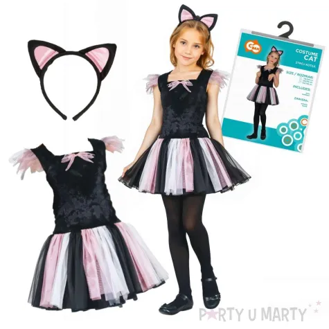 stroja dla dzieci kotka godan rozm 120 130 cm