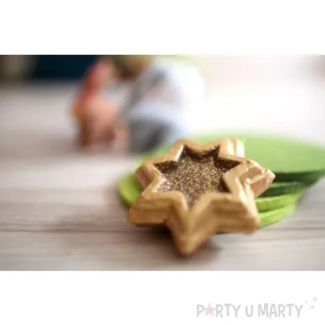 styropian gwiazdka deco 65 mm t unisan 5 szt