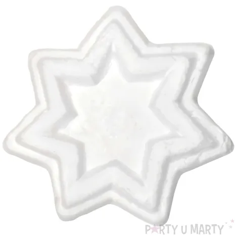 styropian gwiazdka deco 65 mm t unisan 5 szt