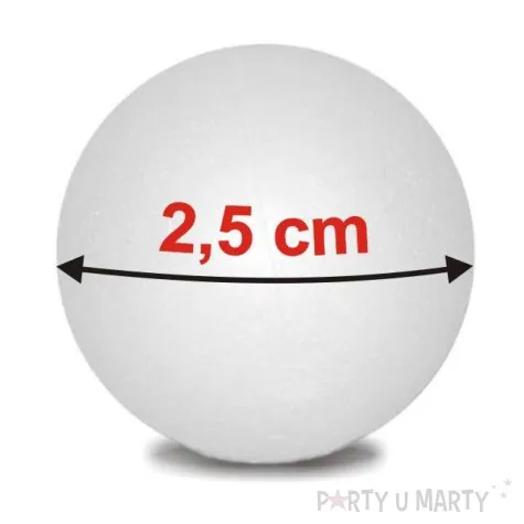 styropian kula 25 mm t unisan 10 szt