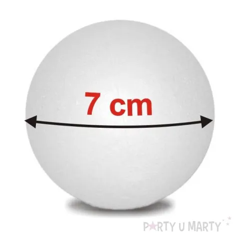 styropian kula 70 mm m unisan 10 szt