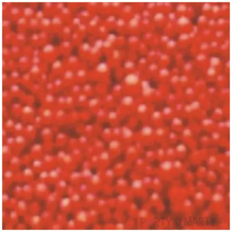 styropian kuleczki 4 mm czerwone aliga 10 g