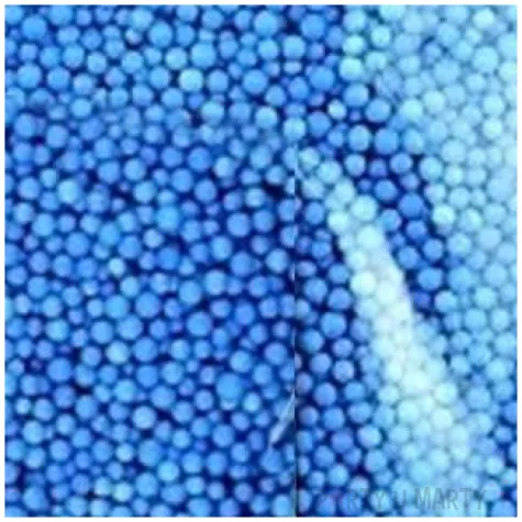 styropian kuleczki 4 mm niebieskie aliga 10 g