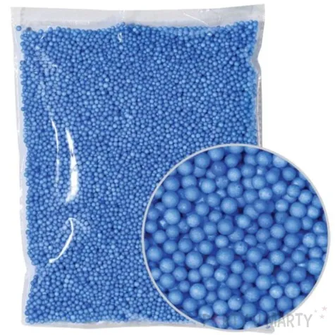 styropian kuleczki 4 mm niebieskie aliga 10 g