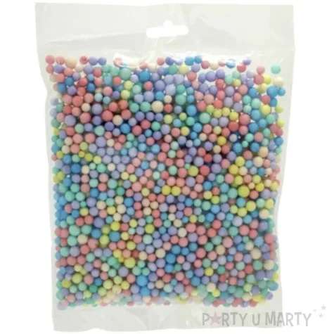 styropian kuleczki 8 mm mix pastel aliga 10 g