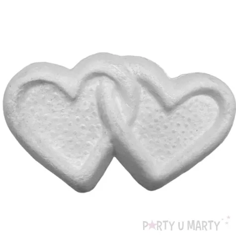 styropian serce podwojne t unisan 5 szt