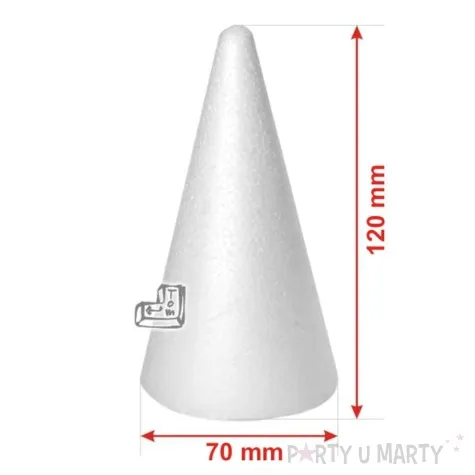 styropian stozek classic 120 mm m unisan 1 szt