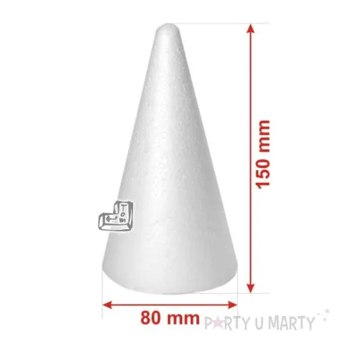 styropian stozek classic 150 mm m unisan 1 szt