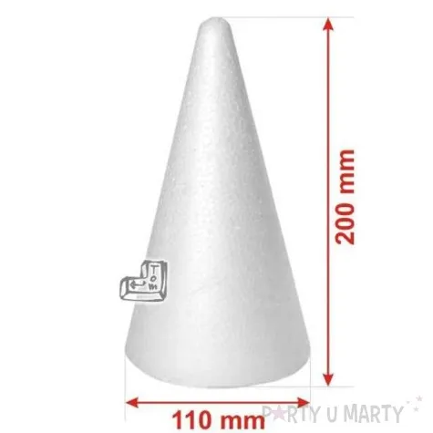 styropian stozek classic 200 mm m unisan 1 szt