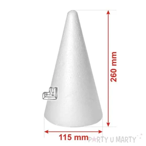 styropian stozek classic 260 mm m unisan 1 szt