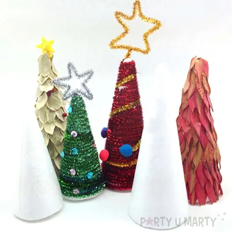 styropian stozek classic bialy aliga 35 cm