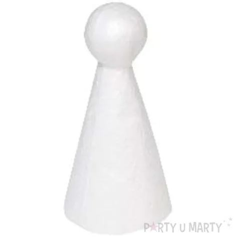 styropian stozek kula bialy aliga 13 5 cm 6 szt