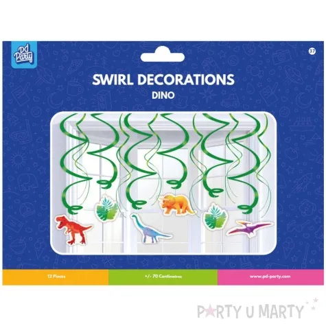 swiderki dinozaury pd dino pd party 12 szt
