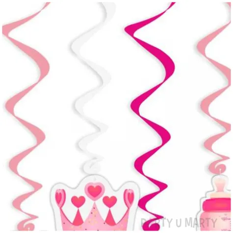 swiderki wiszace bobo girl dekoracja do powieszenia na baby shower roczek