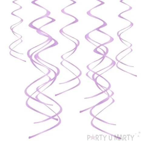 swiderki wiszace classic fioletowe partypal 60 cm 5szt