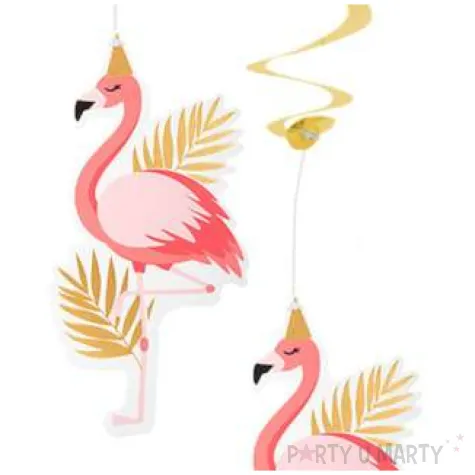 swiderki wiszace flamingi hawajskie boland 2 szt
