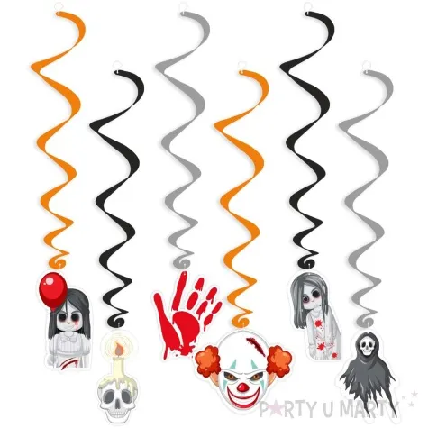 swiderki wiszace halloween krwawe mary mix 6 szt