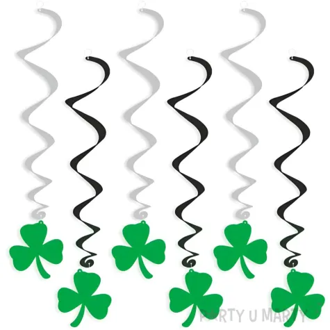 swiderki wiszace koniczynka swieto patryka mix 6 szt